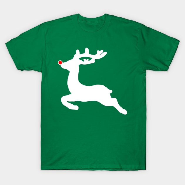 Rudolph Christmas T-Shirt by bubbsnugg